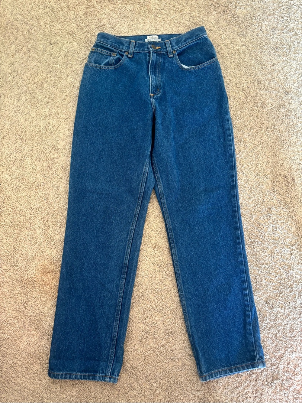 L.L bean vintage 90s high waisted jeans